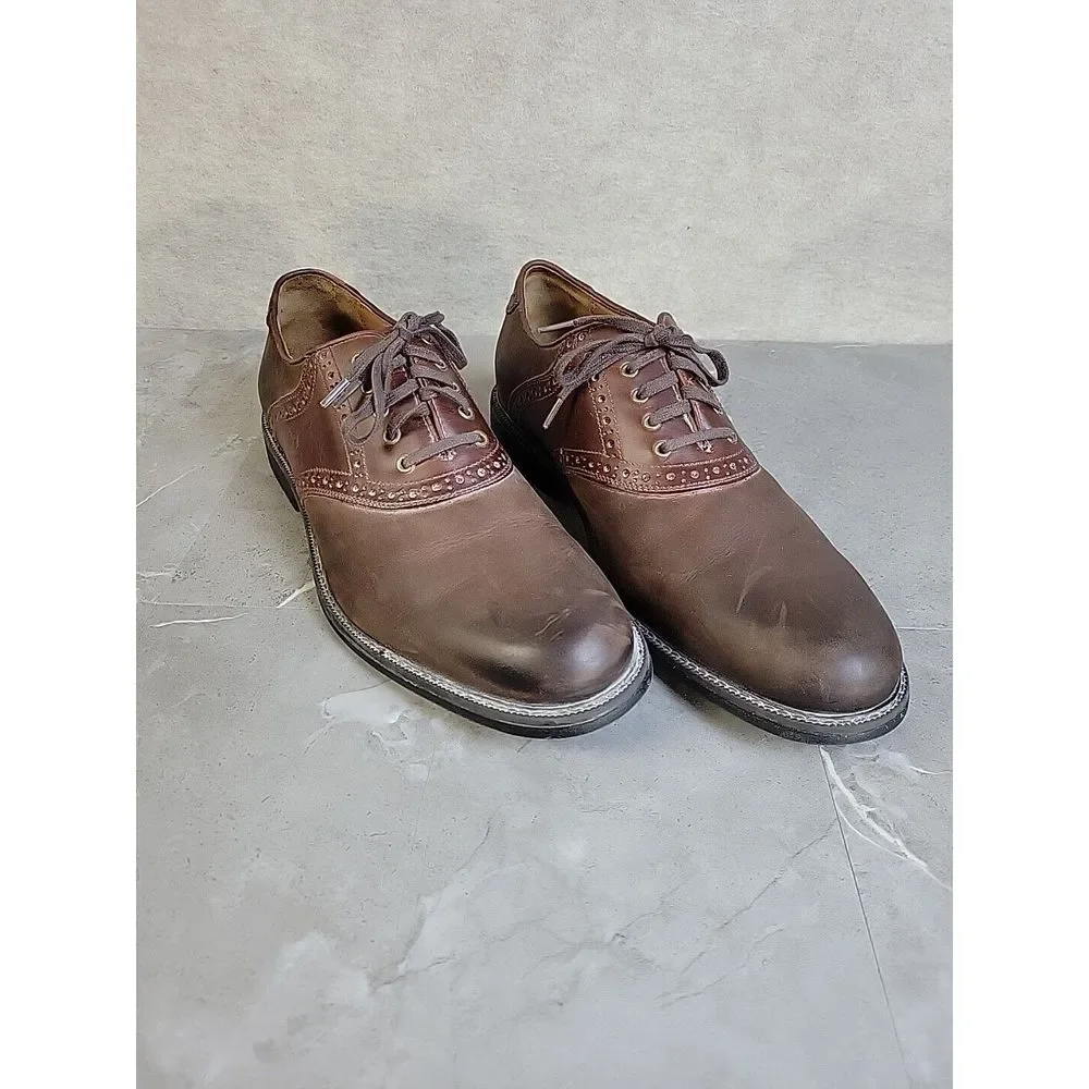 Johnston & Murphy XC4 Mens‎ Shoes Sz. 10.5M Waterproof Sheepskin Dual Width